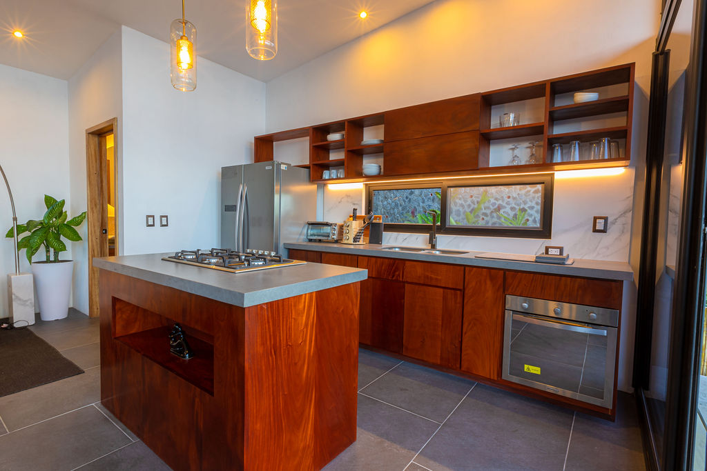 Cocina en madera onix