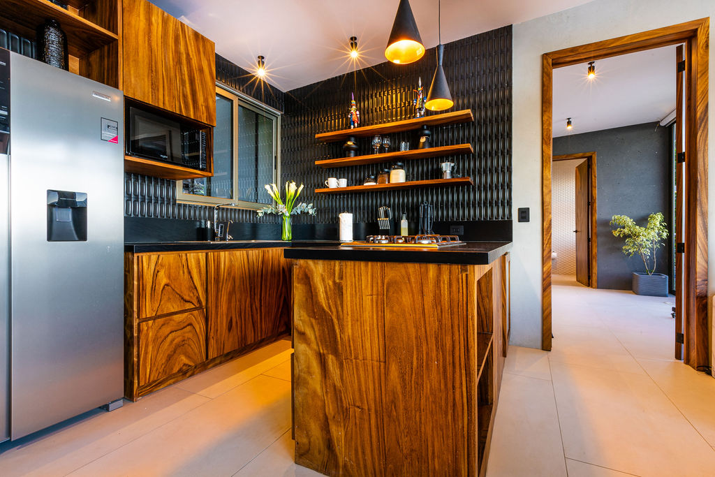 Cocina en madera Orión