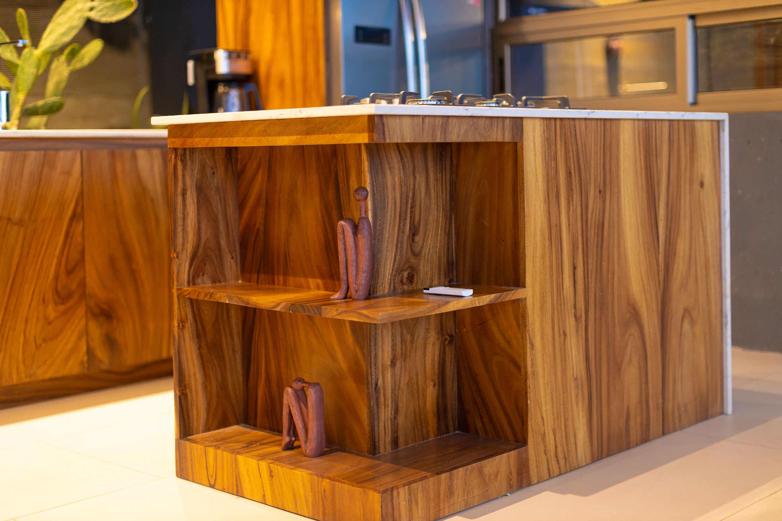 Cocina en madera villa Phoenix